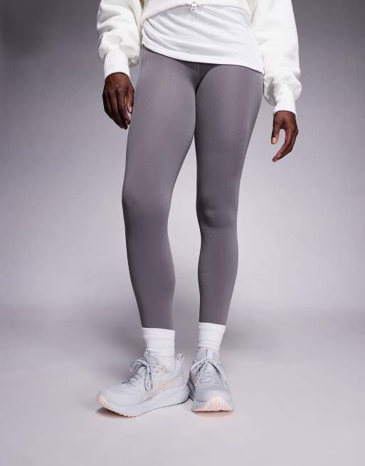 Asics Gel-Pulse 16 running trainers in grey and pink, 3 of 5