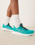 [Asics] Asics Gel-Pulse 16 running trainers in illuminate mint and wave teal-Blue 48 Light blue