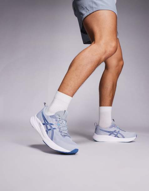 Asics Gel-Pulse 16 running trainers in piedmont grey and winter sea - view 1