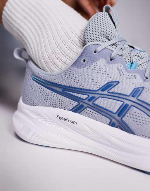 Asics Gel-Pulse 16 running trainers in piedmont grey and winter sea, 4 of 5