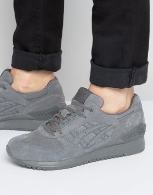 Asics Gel-Respector Suede Trainers In Grey H721L 9797 | ASOS