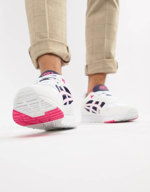 Asics gel saga white deals pink glow