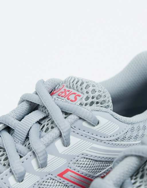 Asics gris et rose sale