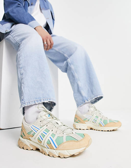 Asics Gel-Sonoma 15-50 trainers in orange and green | ASOS