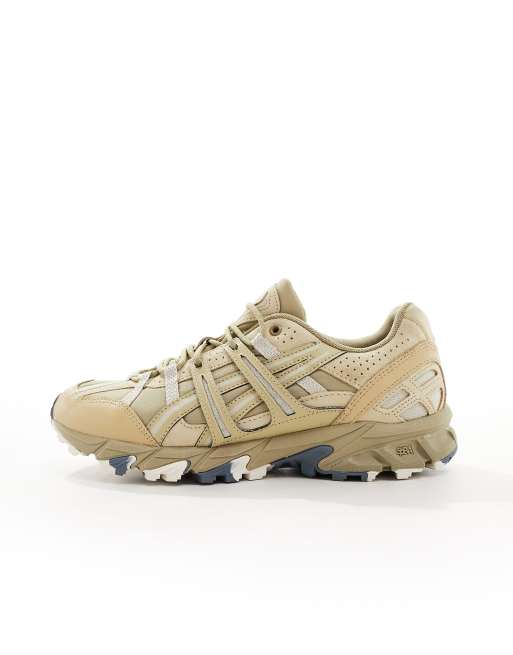 Asics Gel-Sonoma 15-50 trainers in safari khaki and sand