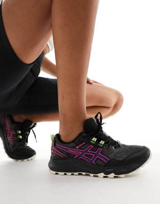 Asics Gel-Sonoma 7 GTX running trail chunky sole trainers in black - ASOS Price Checker