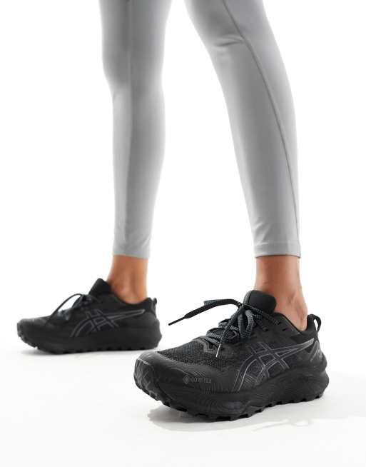 Asics – Gel-Trabuco 11 GTX – Trail-Laufschuhe ganz in Schwarz mit dicker Sohle, 5 von 5