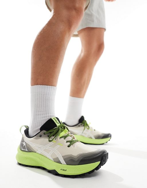 Asics – Gel-Trabuco 12 – Trailrunning-Sneaker in gebrochenem Weiß