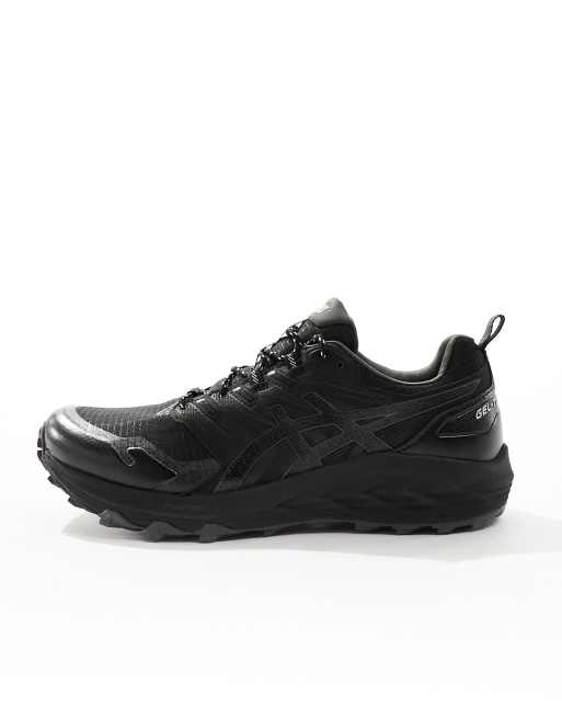 Asics Gel Trabuco Terra trainers in all black ASOS