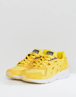 asics yellow trainers