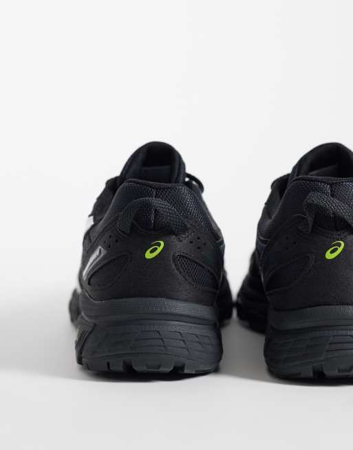 Asics - Gel-Venture 6 - Baskets - Noir et citron vert, 2 de 5