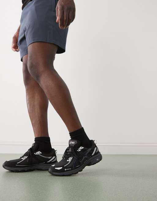 Asics – Gel-Venture 6 GTx – Czarno-srebrne buty sportowe, 3 z 5