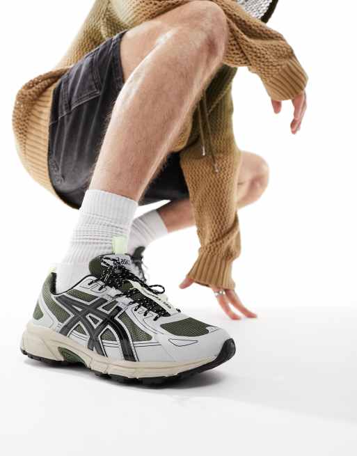 Asics running shoes clearance khaki sale