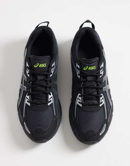 Asics - Gel-Venture 6 - Sneakers nere e lime, 3 di 5