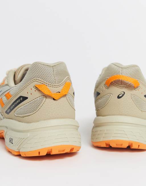 Asics discount beige orange