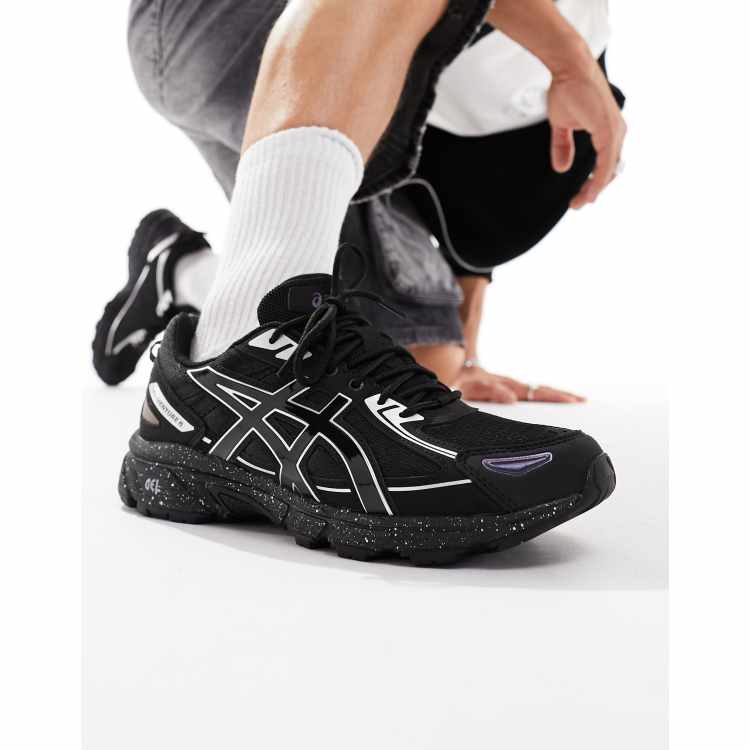 Asics Gel Venture 6 trainers in black ASOS