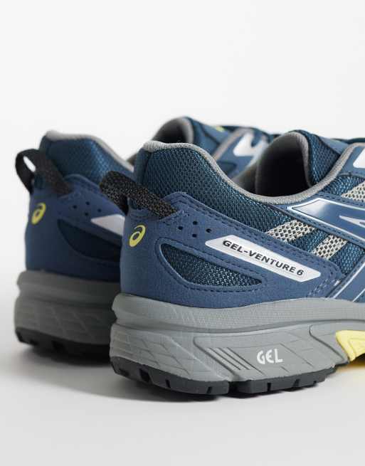 Asics Gel-Venture 6 trainers in dark green, 2 of 5