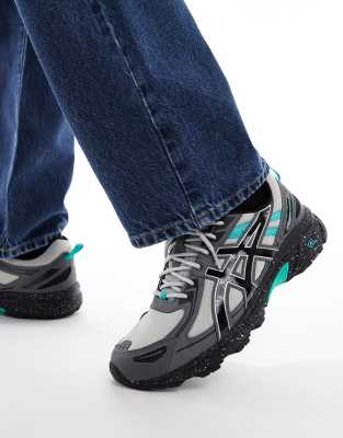 Asics Asics Gel-Venture 6 trainers in grey and black-Multi