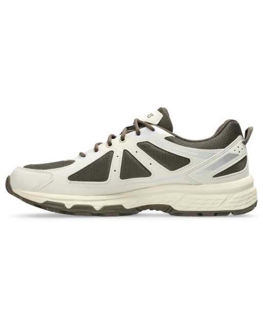 ASICS Gel-Venture 6 trainers in sepia brown and smoke grey, 2 of 4