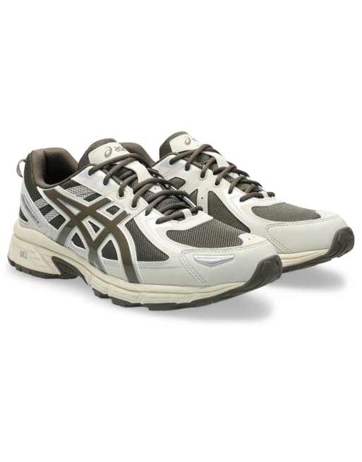 ASICS Gel-Venture 6 trainers in sepia brown and smoke grey, 3 of 4