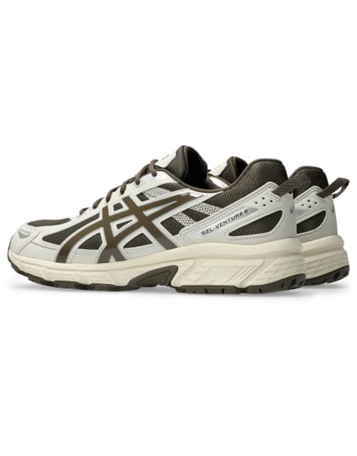 ASICS Gel-Venture 6 trainers in sepia brown and smoke grey, 4 of 4