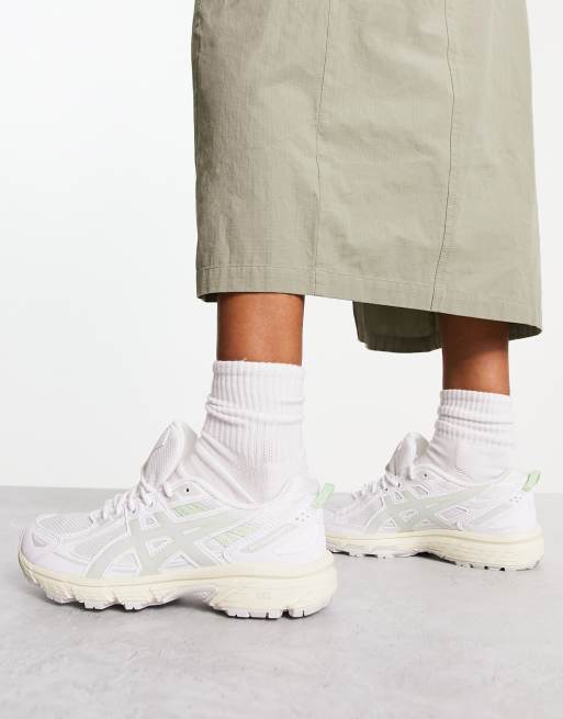 Asics white hot sale womens trainers