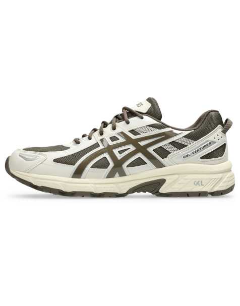 Asics Gel-Venture 6 - zapatillas de deporte en marrón sepia y gris humo - view 1