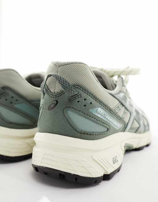 Asics – Gel-Venture 6 – Zielono-szare buty sportowe, 3 z 5