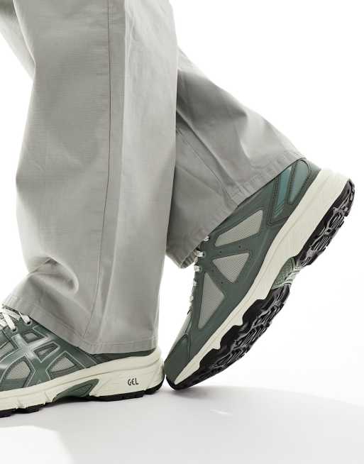 Asics – Gel-Venture 6 – Zielono-szare buty sportowe, 4 z 5