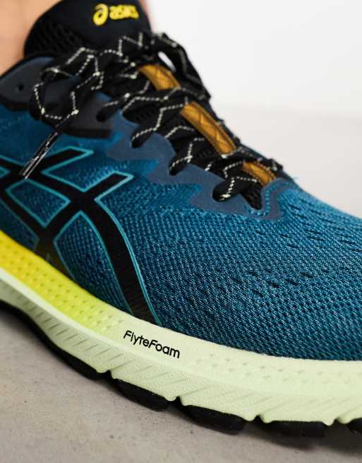 Asics GT-1000 11 TR running trainers in blue, 3 of 4