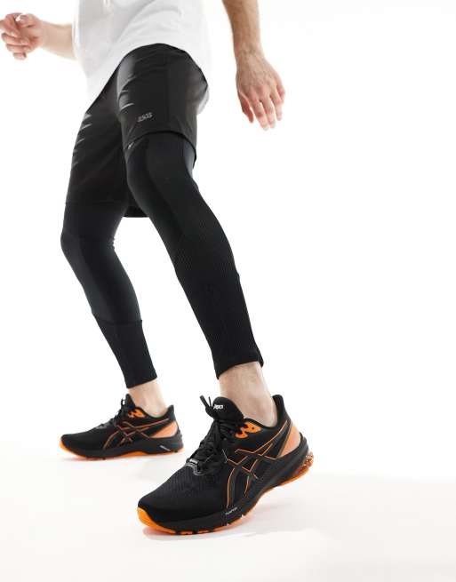 Men's GT-1000 12 GTX | Black/Bright Orange | Running Shoes | ASICS