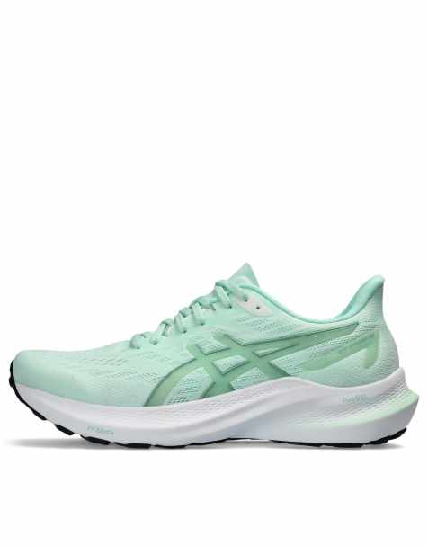 Asics GT-2000 12 stability running trainers in mint green - view 1
