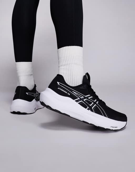 Asics – Gt-2000 14 – Czarno-białe buty sportowe do biegania, 4 z 5