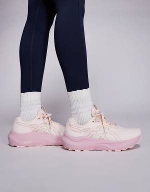 Asics Gt-2000 14 running trainers in peach and pearl pink