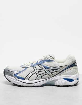Asics - Gt-2160 - Baskets unisexes - Blanc, argenté et bleu