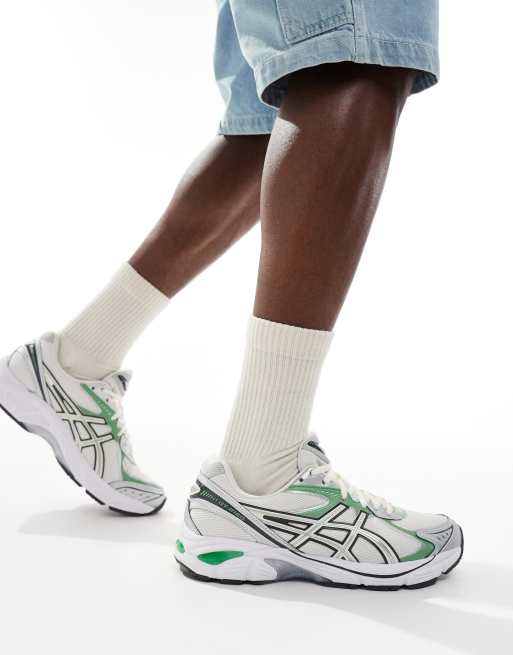 Asics – Gt-2160 – Kremowo-zielone buty sportowe