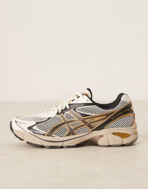 Asics – GT-2160 – Kremowo-złote buty sportowe, 2 z 5
