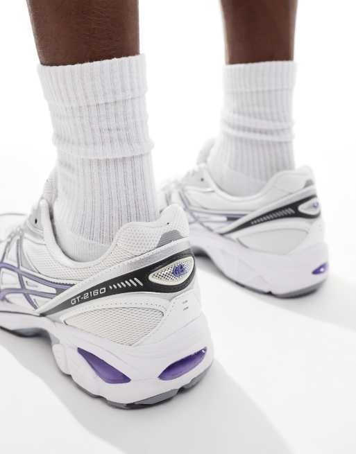Asics - Gt-2160 - Sneakers bianche, argento e lavanda, 3 di 5