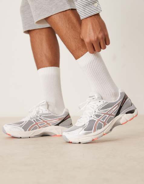 Asics - GT-2160 - Sneakers i hvid/koralrød - view 1