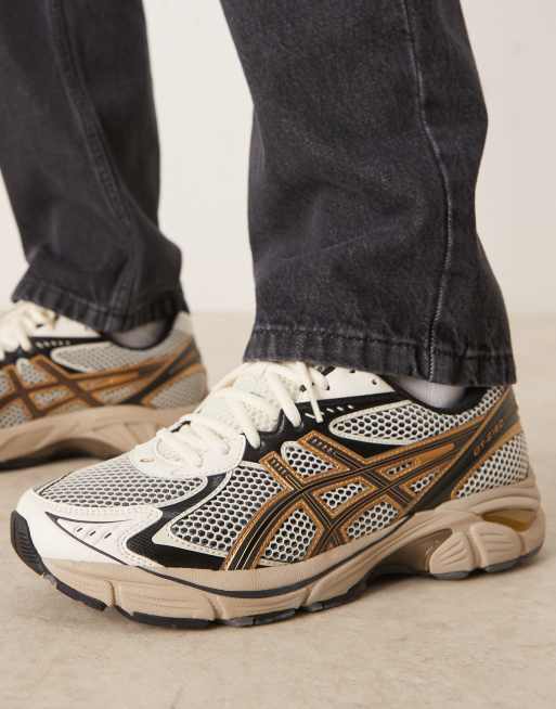 Asics GT-2160 sneakers in cream and pure gold, 3 of 5
