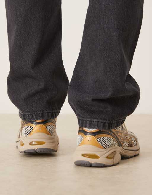 Asics GT-2160 sneakers in cream and pure gold, 5 of 5