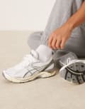[Asics] Asics GT-2160 sneakers in white and soft yellow 44.5 WHITE