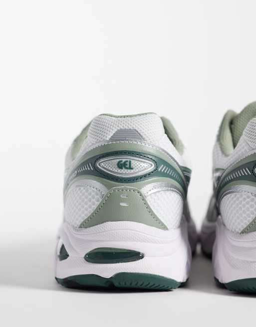 Asics GT-2160 sneakers in wit en asgroen, 4 van 5