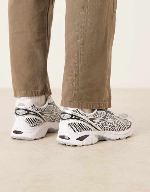 Asics Gt-2160 trainers in white and grey, 4 of 5