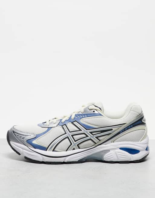 Asics - Gt-2160 Unisex - Sneakers i hvid sølvfarve/blå