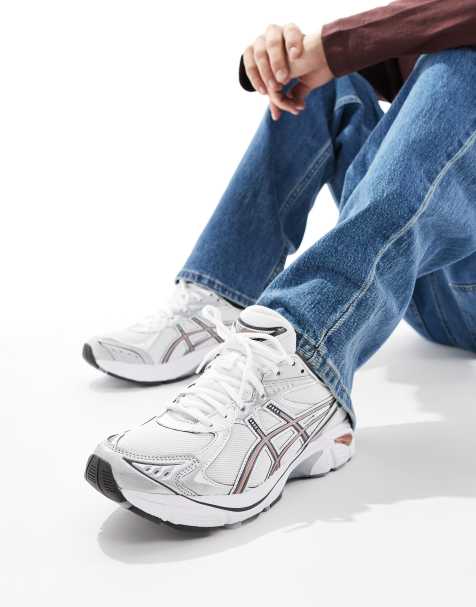 Asics – GT-2160 – Unisex – Vitsilvriga och rosa träningsskor - view 1