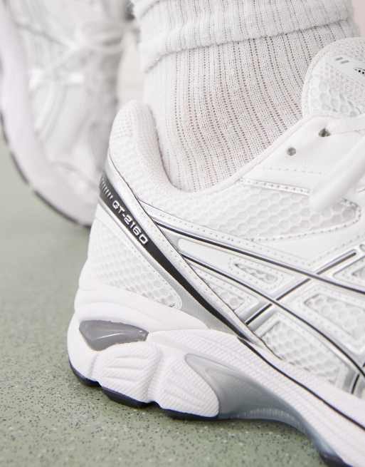 Asics – GT-2160 – Vita och silverfärgade träningsskor, 3 av 5