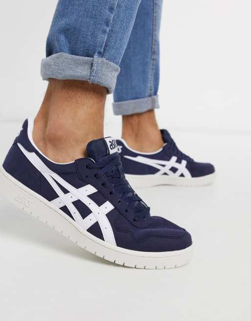 Asics navy best sale blue shoes