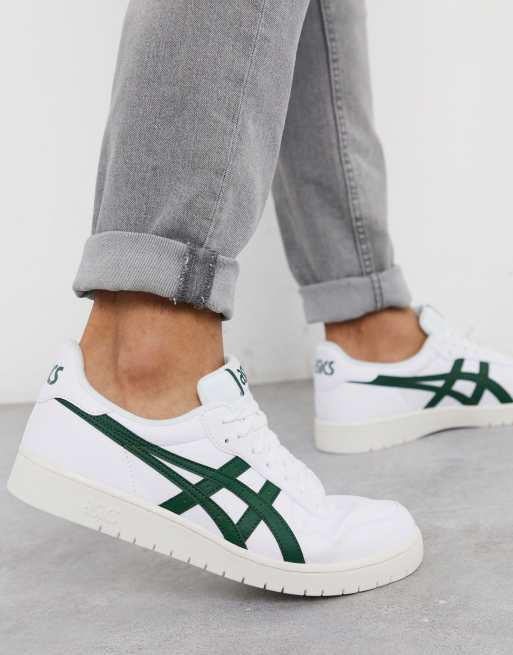 Asics green outlet shoes