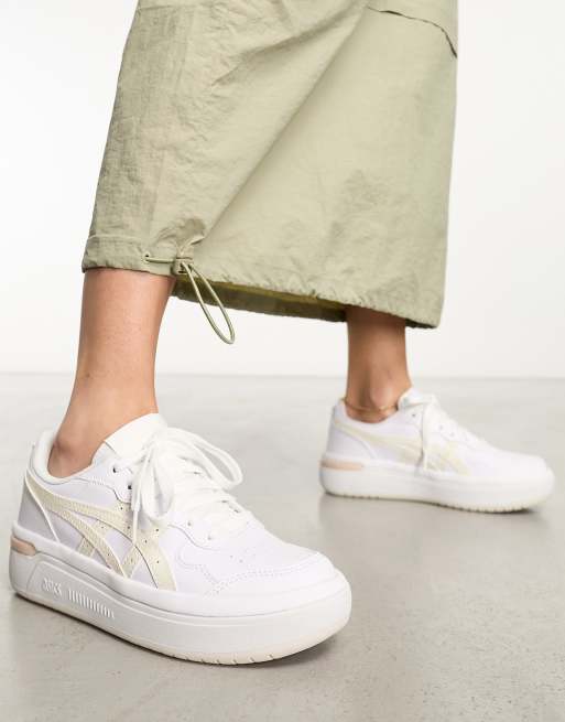 Asics Japan ST platform trainers in white | ASOS